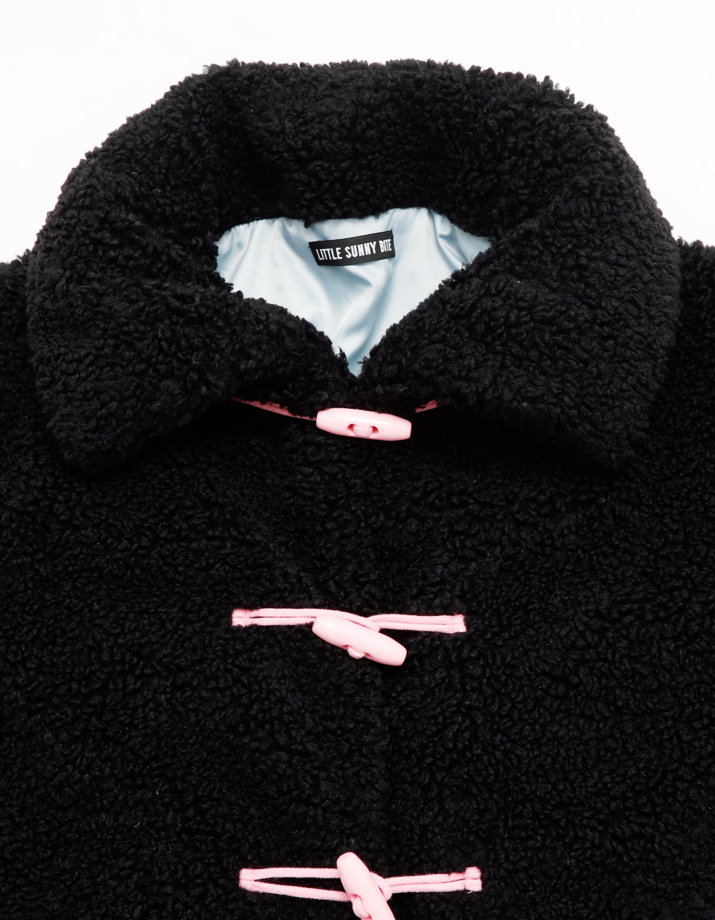 little sunny bite (リトルサニーバイト)boa bomber jacket / BLACK