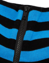 画像をギャラリービューアに読み込む, stripe knit top / BLUE×BLACK