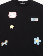 画像をギャラリービューアに読み込む, hello kitty x little sunny bite frill long tee / BLACK