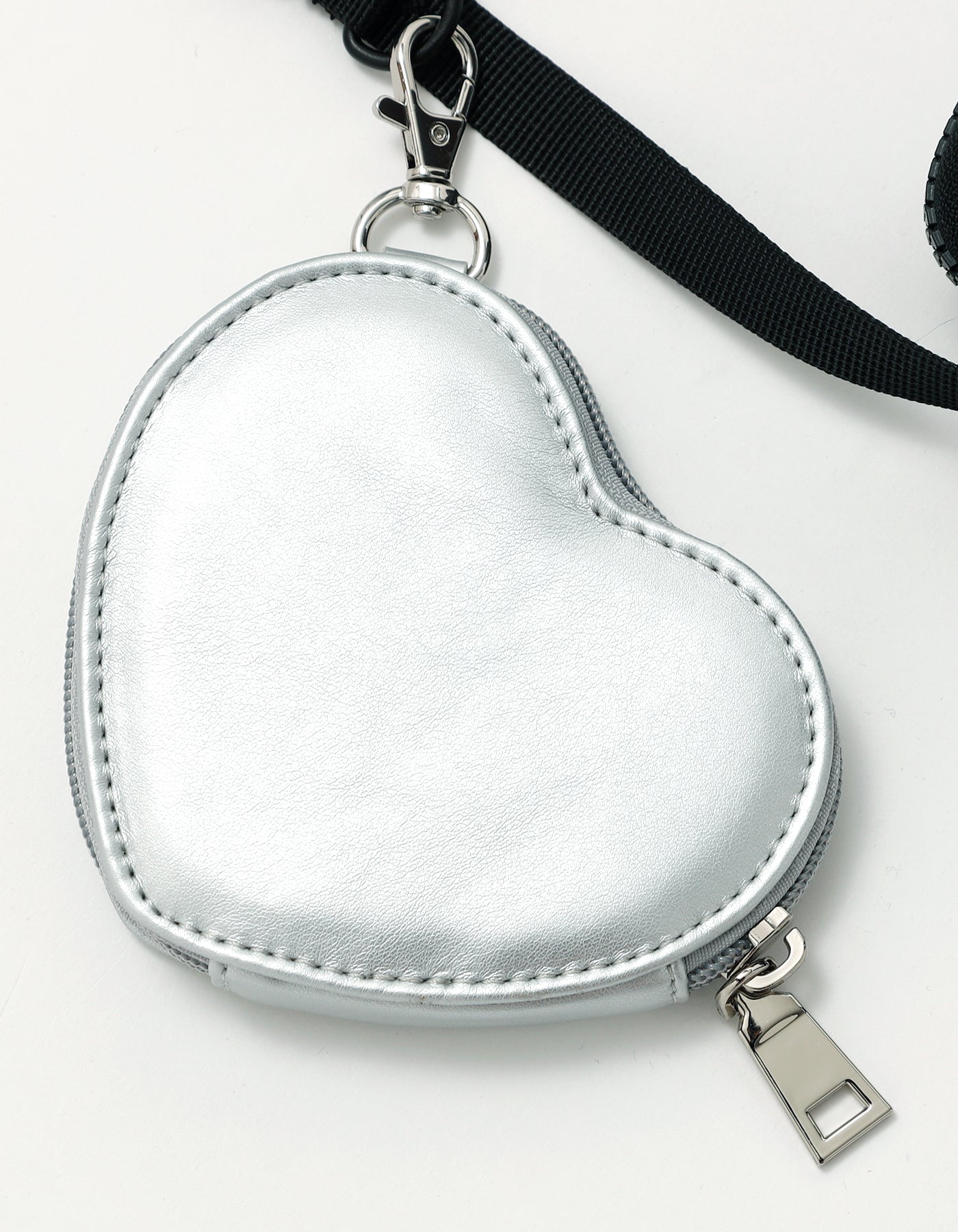 mini shoulder bag / SILVER