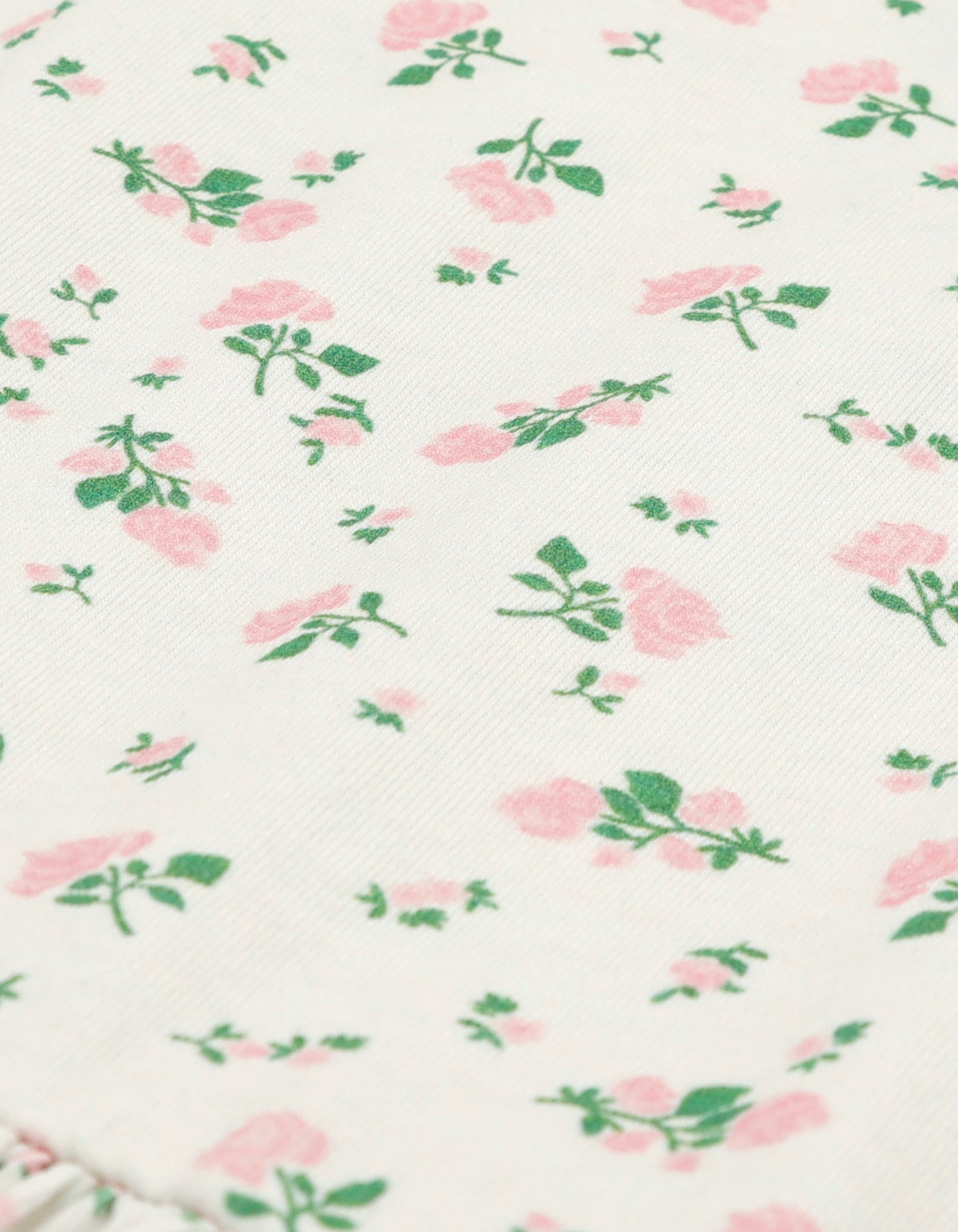 floral bomber mini dress tee / WHITE