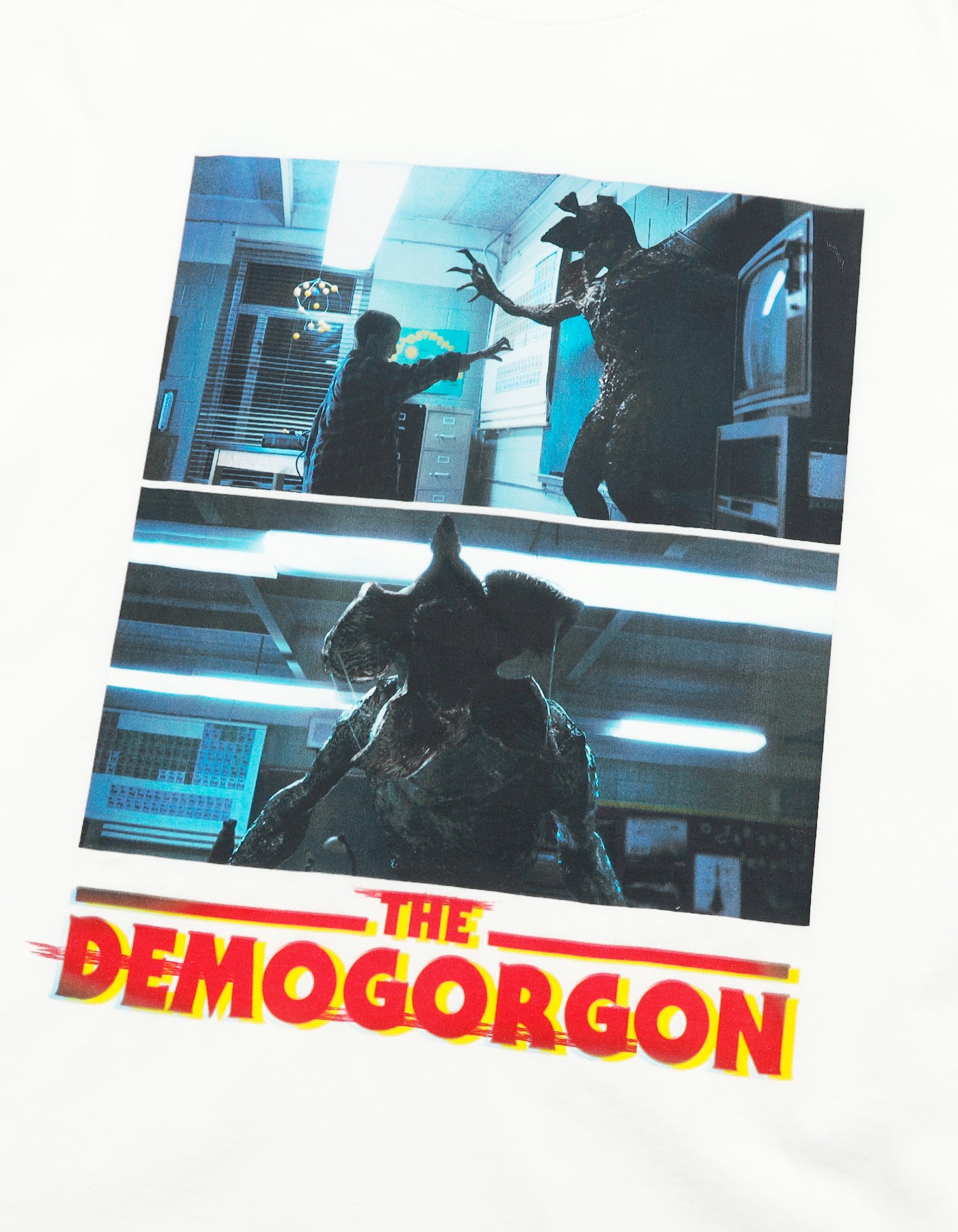 【PRE-ORDER】stranger things x little sunny bite demogorgon tee / WHITE