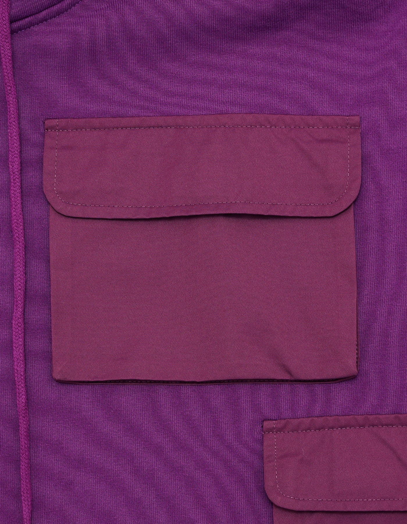 pocket hoodie / PURPLE