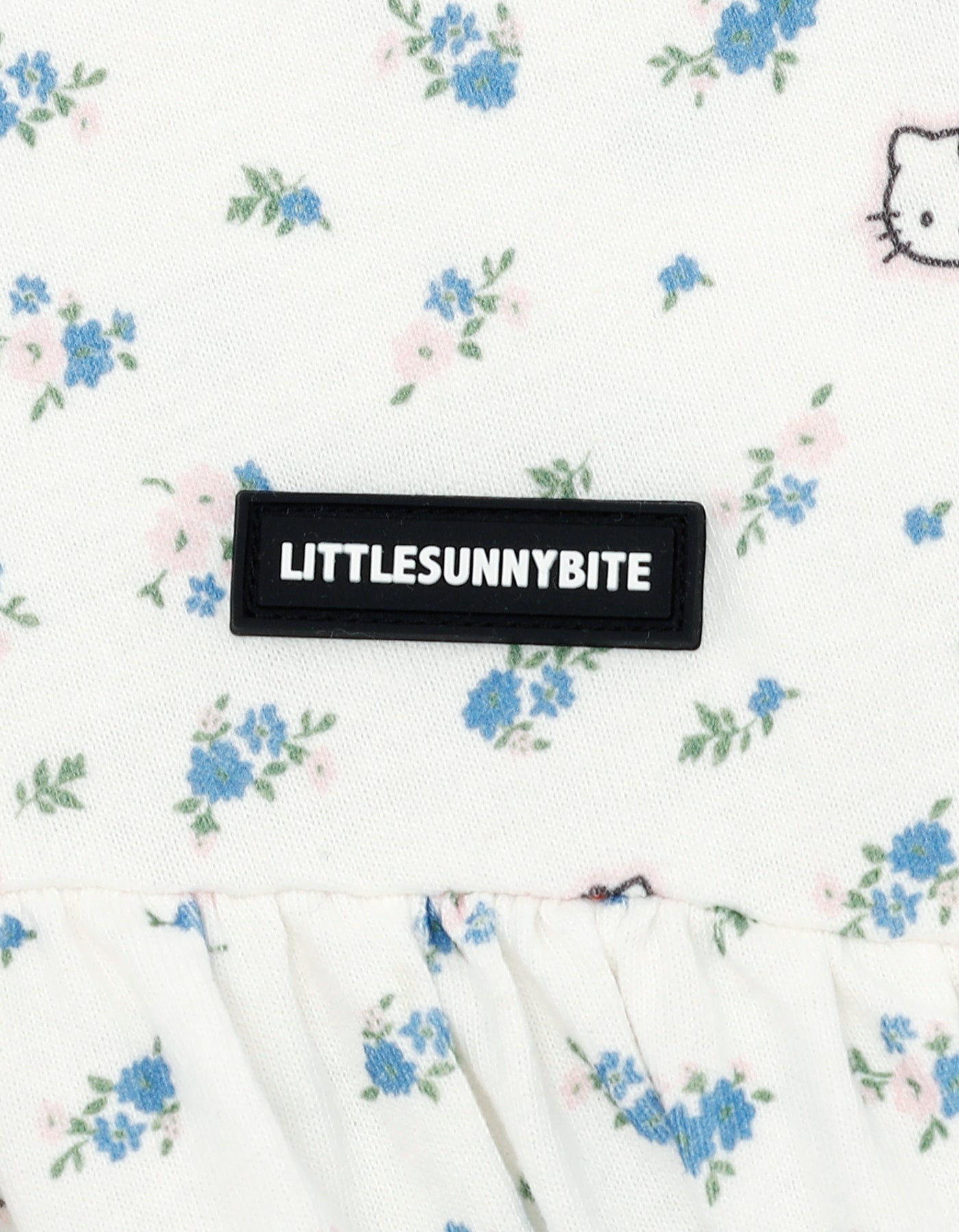 HELLO KITTY x little sunny bite long dress / WHITE