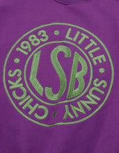 画像をギャラリービューアに読み込む, LSB logo sweat crew / PURPLE