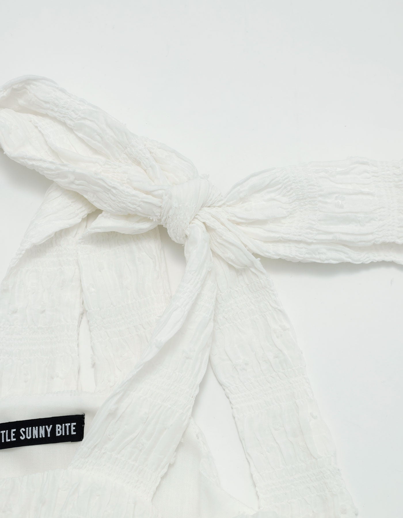 little sunny bite (リトルサニーバイト)tiered tunic / WHITE