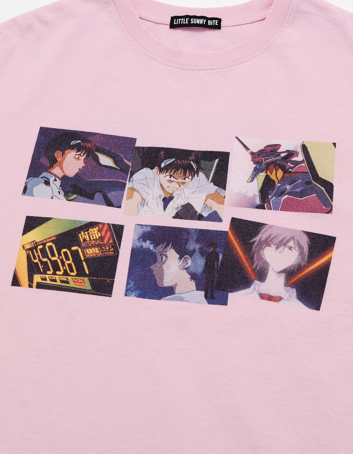 evangelion x little sunny bite long tee / PINK