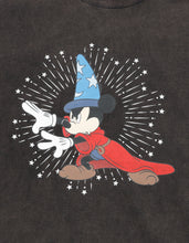 画像をギャラリービューアに読み込む, little sunny bite Disney collection / fantasia mickey mouse big tee / BLACK