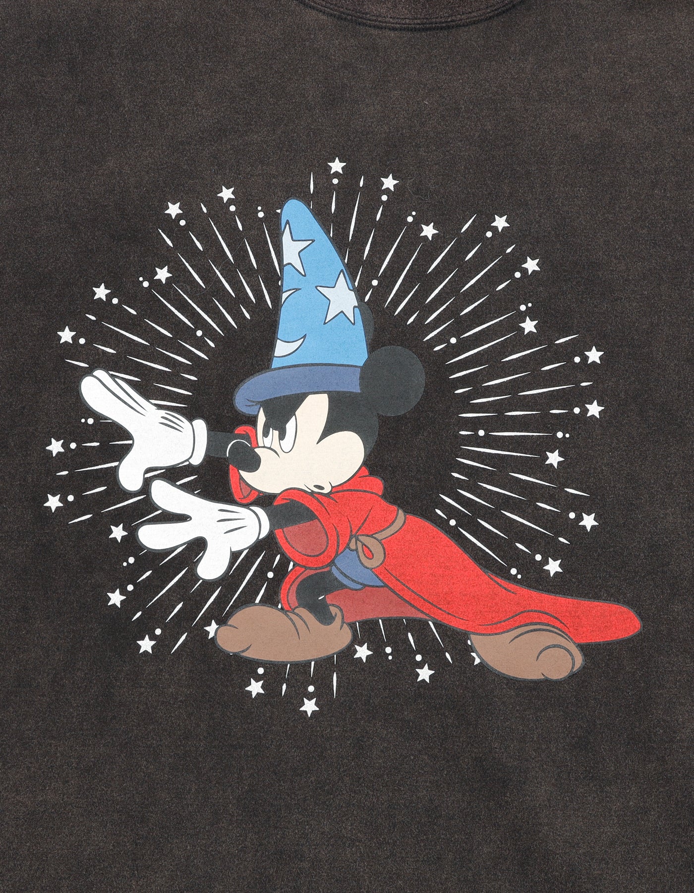 little sunny bite Disney collection / fantasia mickey mouse big tee / BLACK