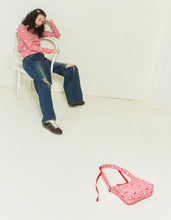 Load image into Gallery viewer, hello kitty x little sunny bite print bag / RED