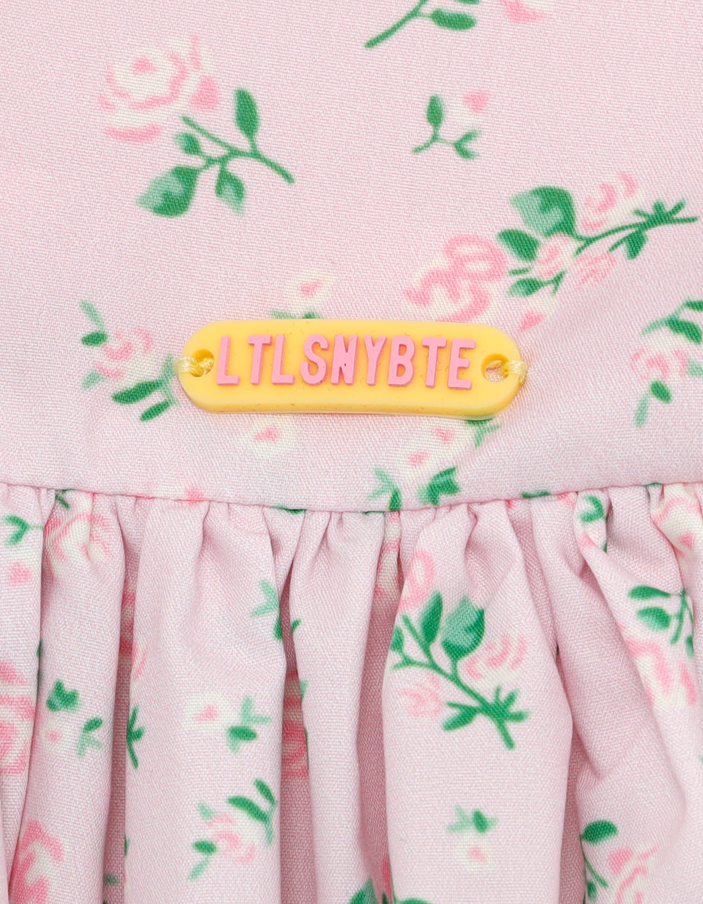 floral mini dress / PINK