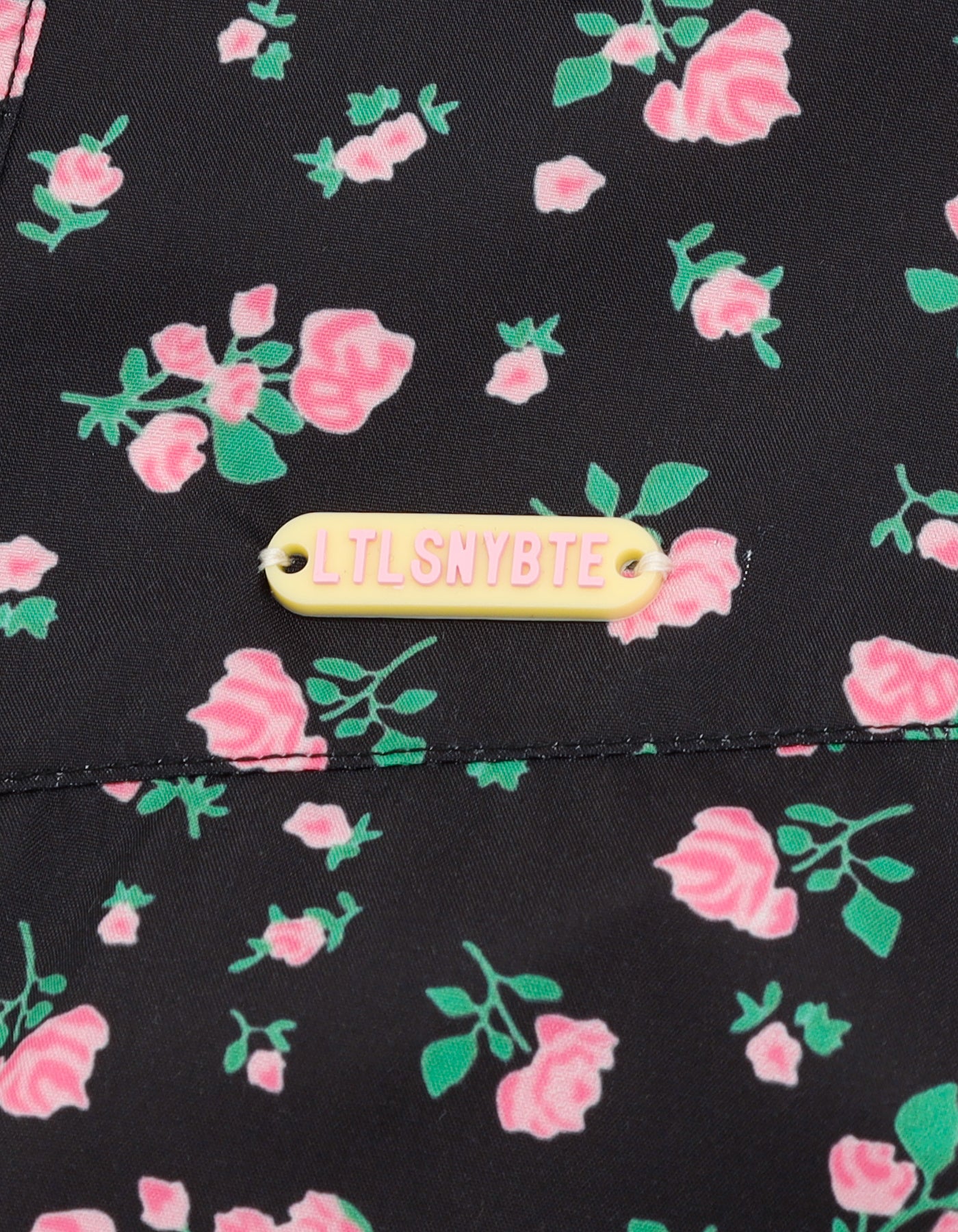 little sunny bite (リトルサニーバイト)floral shirts / BLACK