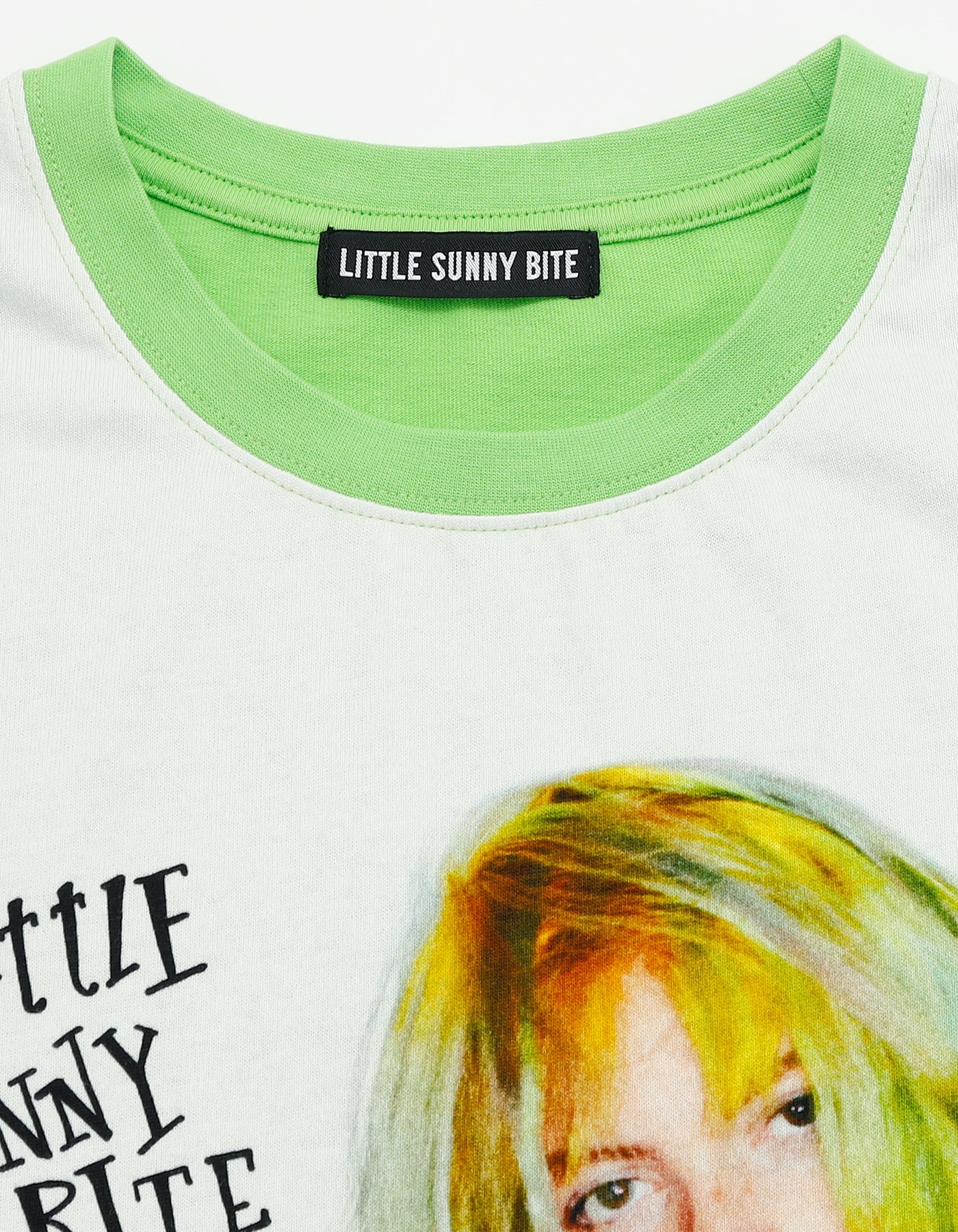 Valerie Phillips x little sunny bite photo tee / GREEN