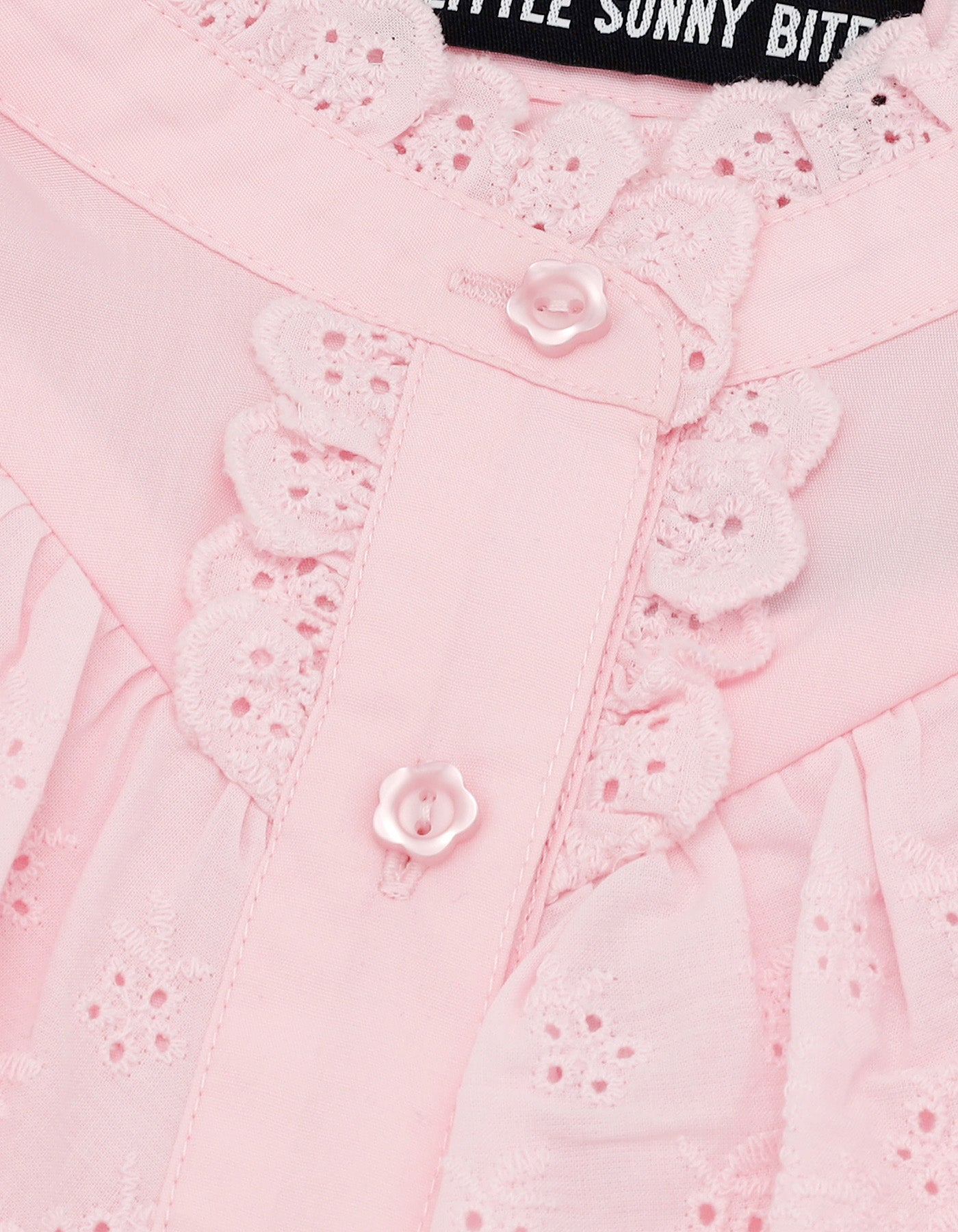 frill blouse / PINK