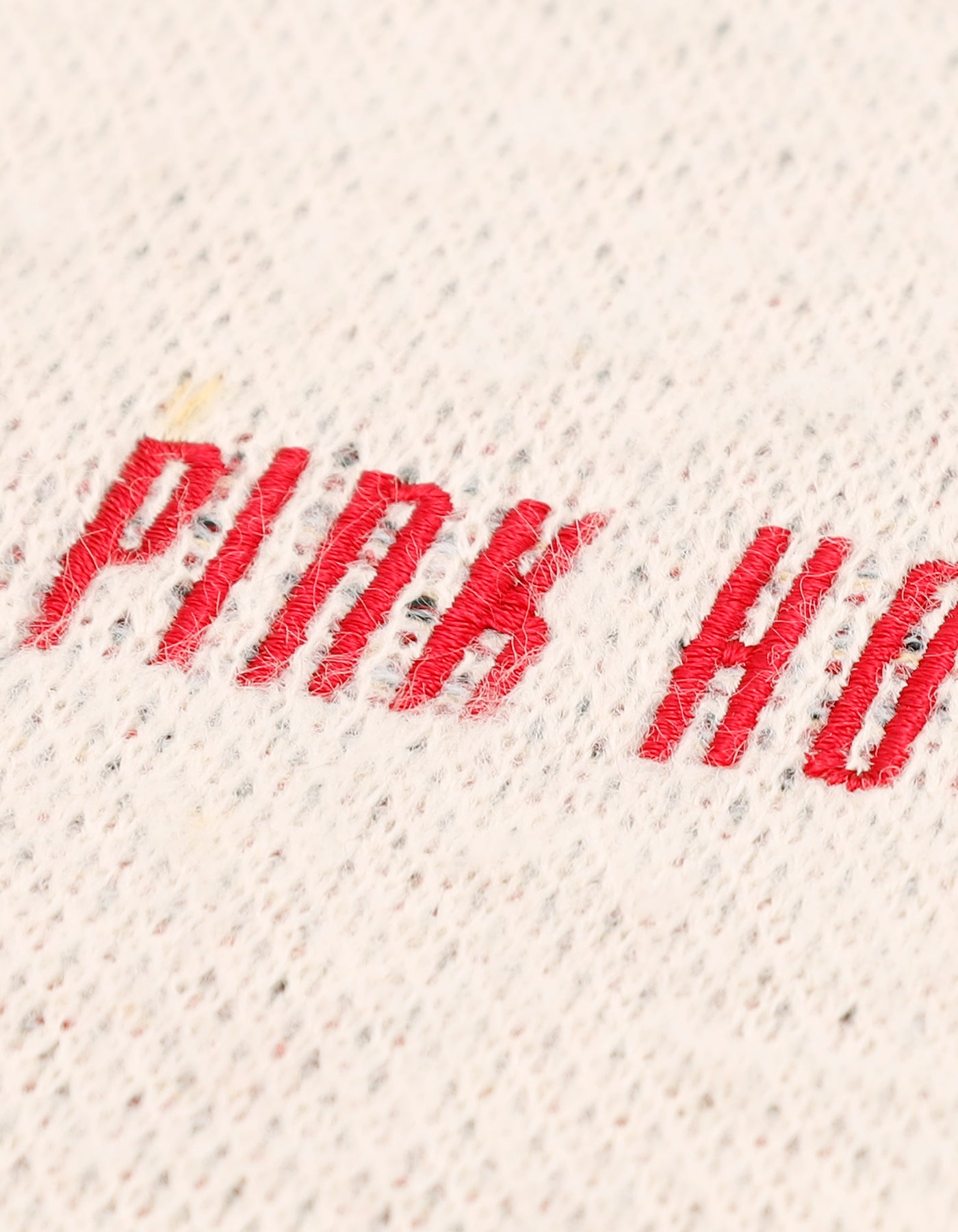 little sunny bite と pink house cat knit cardigan / WHITE