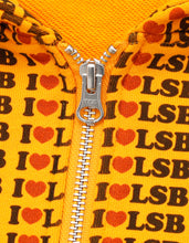 画像をギャラリービューアに読み込む, I love LSB hoodie / ORANGE