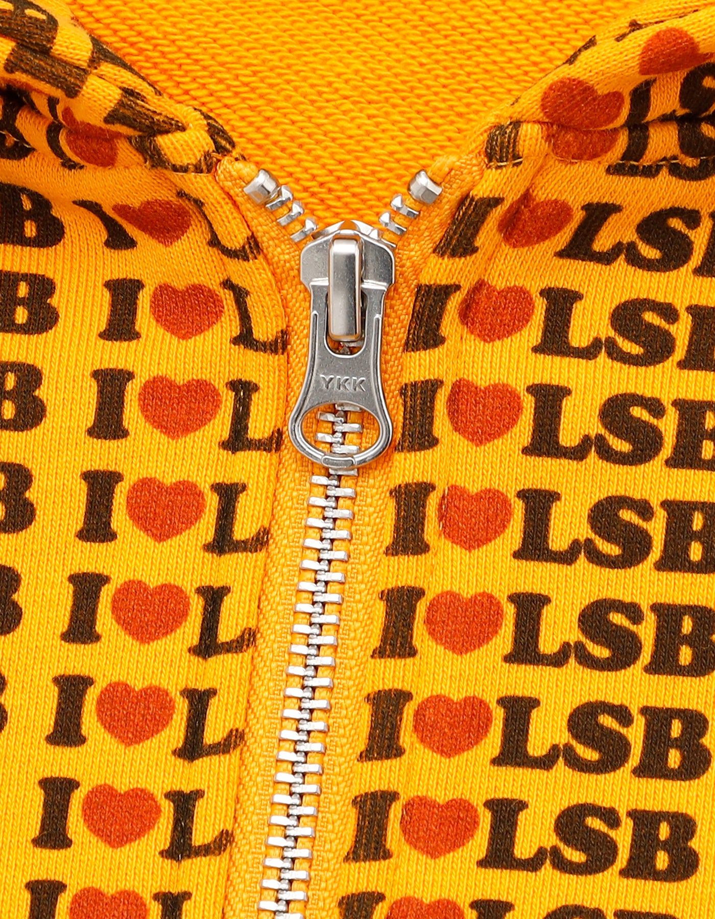 I love LSB hoodie / ORANGE