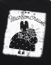 画像をギャラリービューアに読み込む, MARRONCREAM x little sunny bite big tee / BLACK