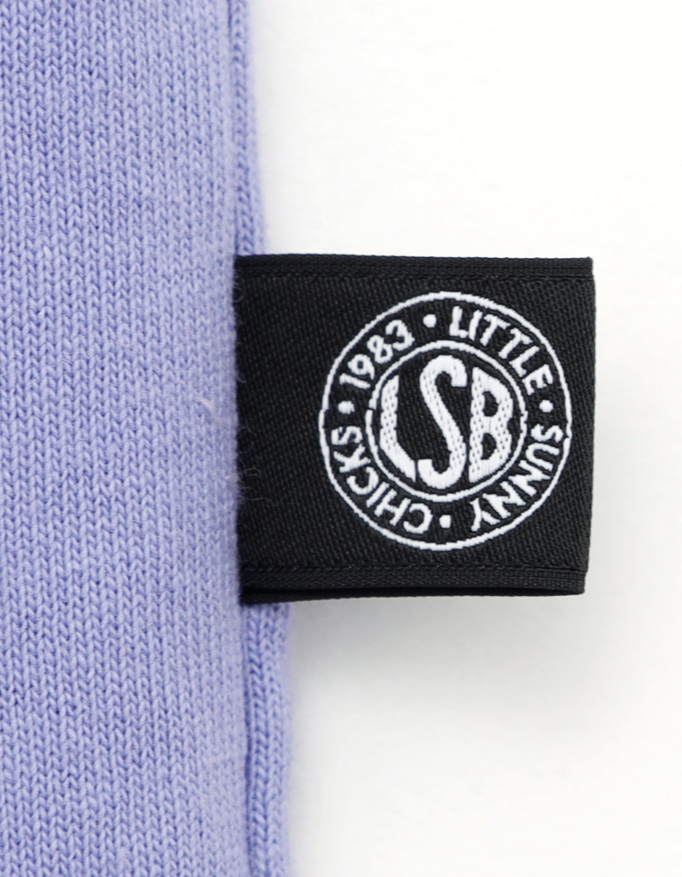logo big tee / PURPLE