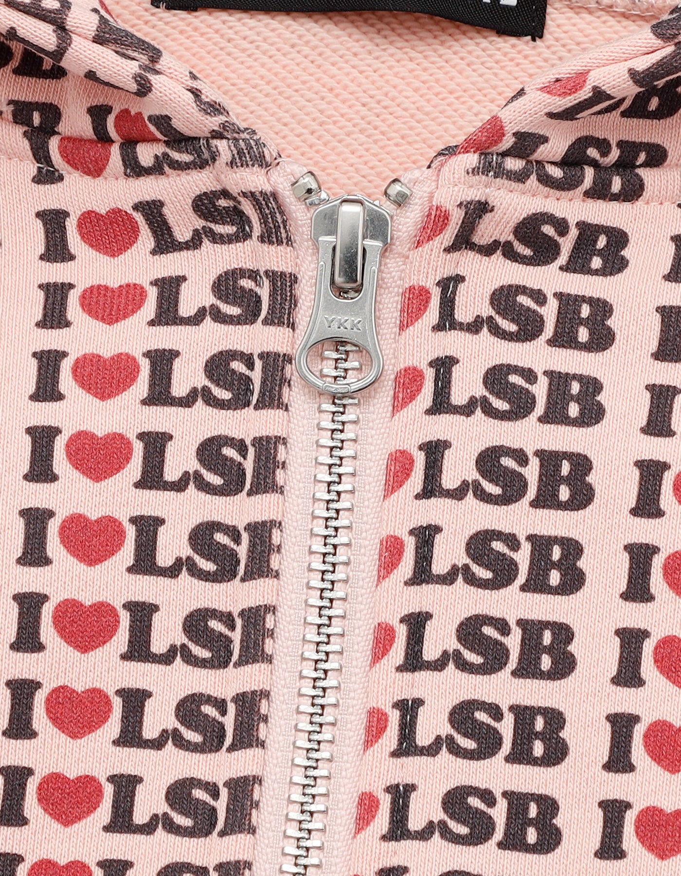 I love LSB hoodie / PINK