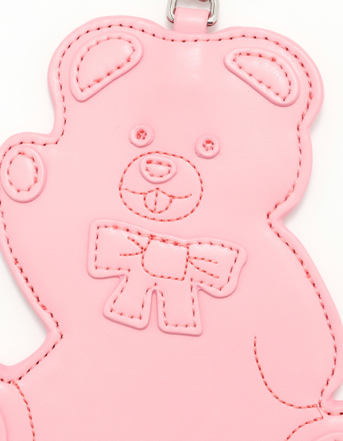 little sunny bite (リトルサニーバイト)bear card charm / PINK