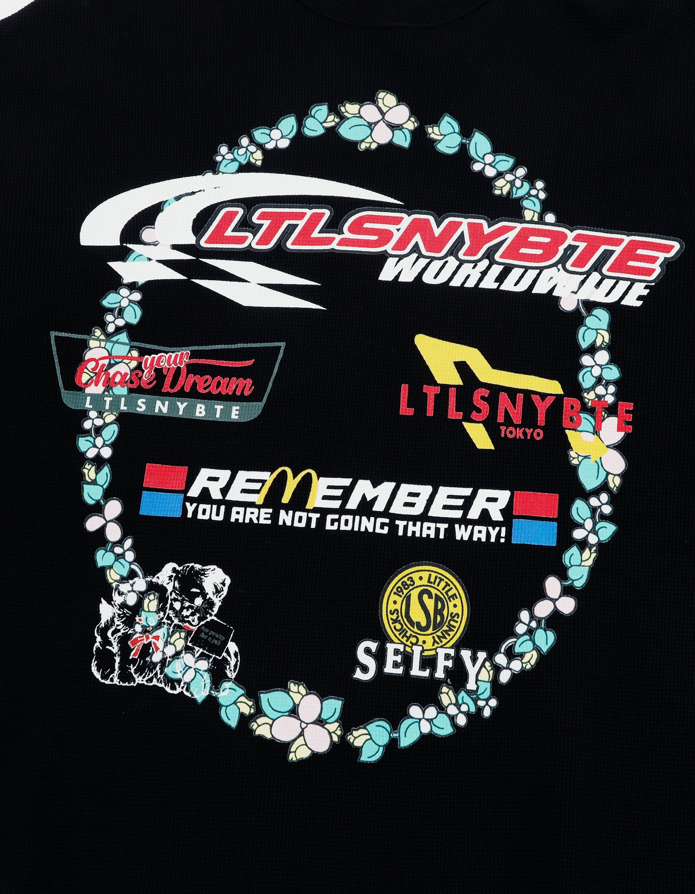 little sunny bite (リトルサニーバイト) sponsor thermal long tee