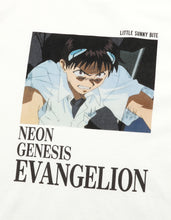 画像をギャラリービューアに読み込む, evangelion x little sunny bite big tee / WHITE