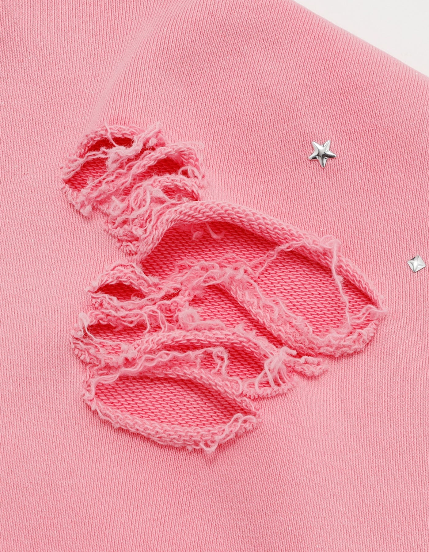 【PRE-ORDER】stranger things x little sunny bite logo sweat top / PINK