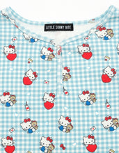 Load image into Gallery viewer, hello kitty x little sunny bite print tops / BLUE