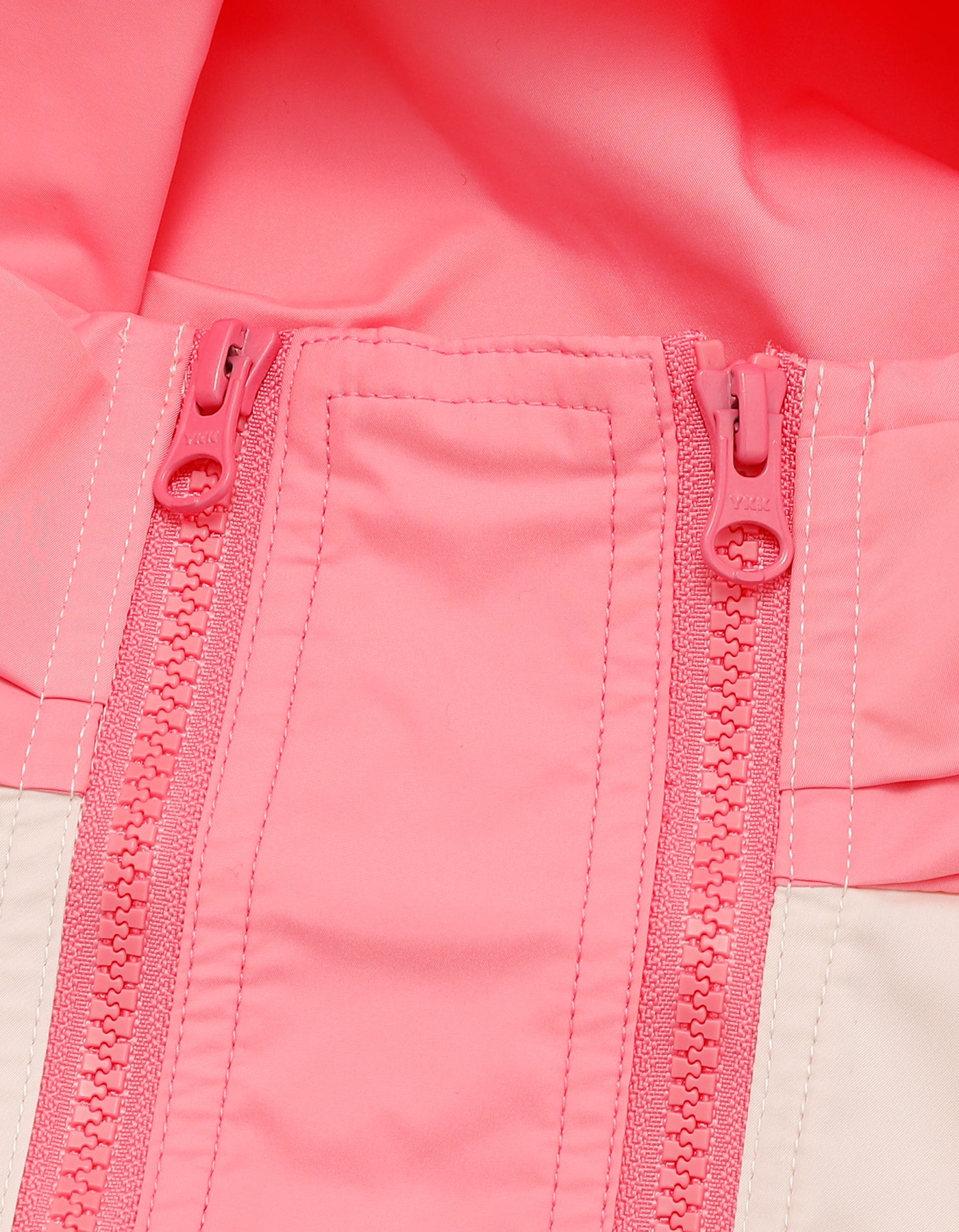 nylon hoodie pull over / PINK