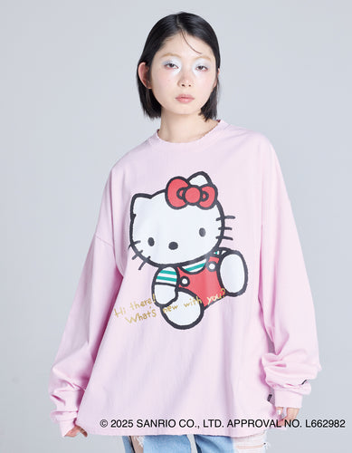 hello kitty x little sunny bite long tee / PINK