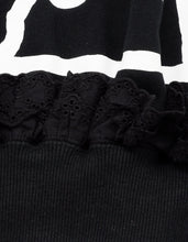 画像をギャラリービューアに読み込む, hello kitty x little sunny bite sweat top / BLACK