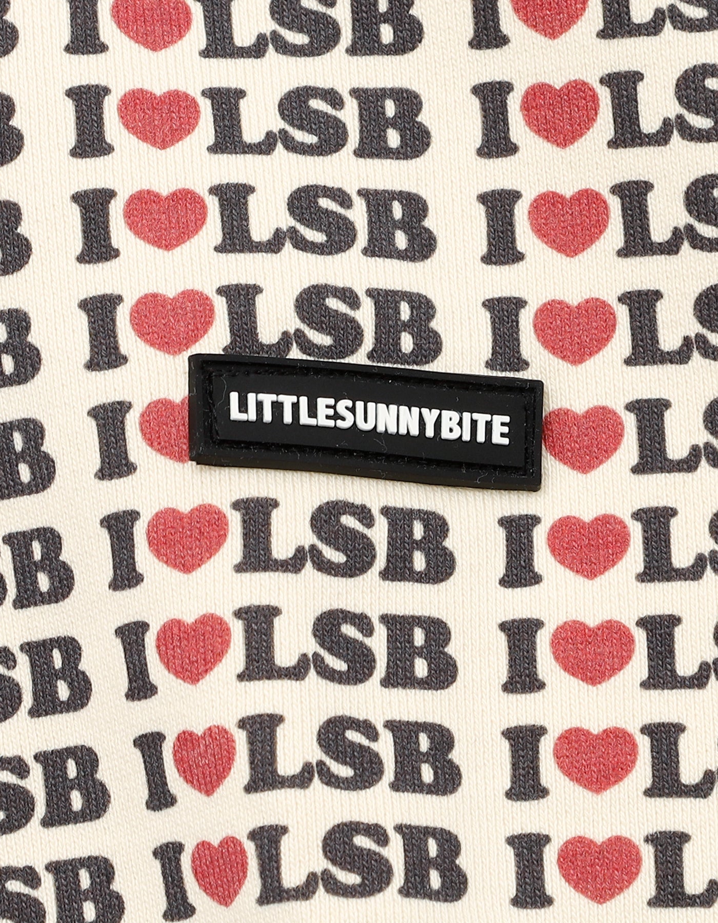 I love LSB hoodie / IVORY