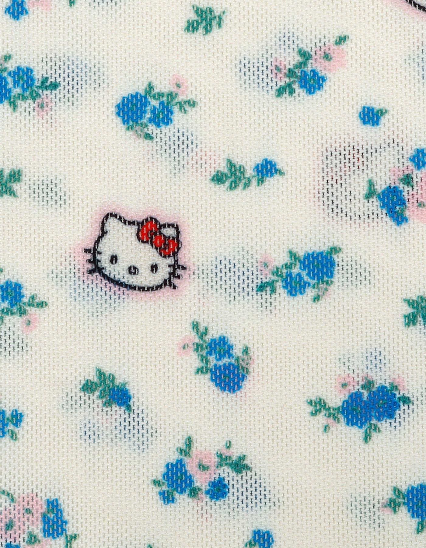 HELLO KITTY x little sunny bite tulle top / WHITE