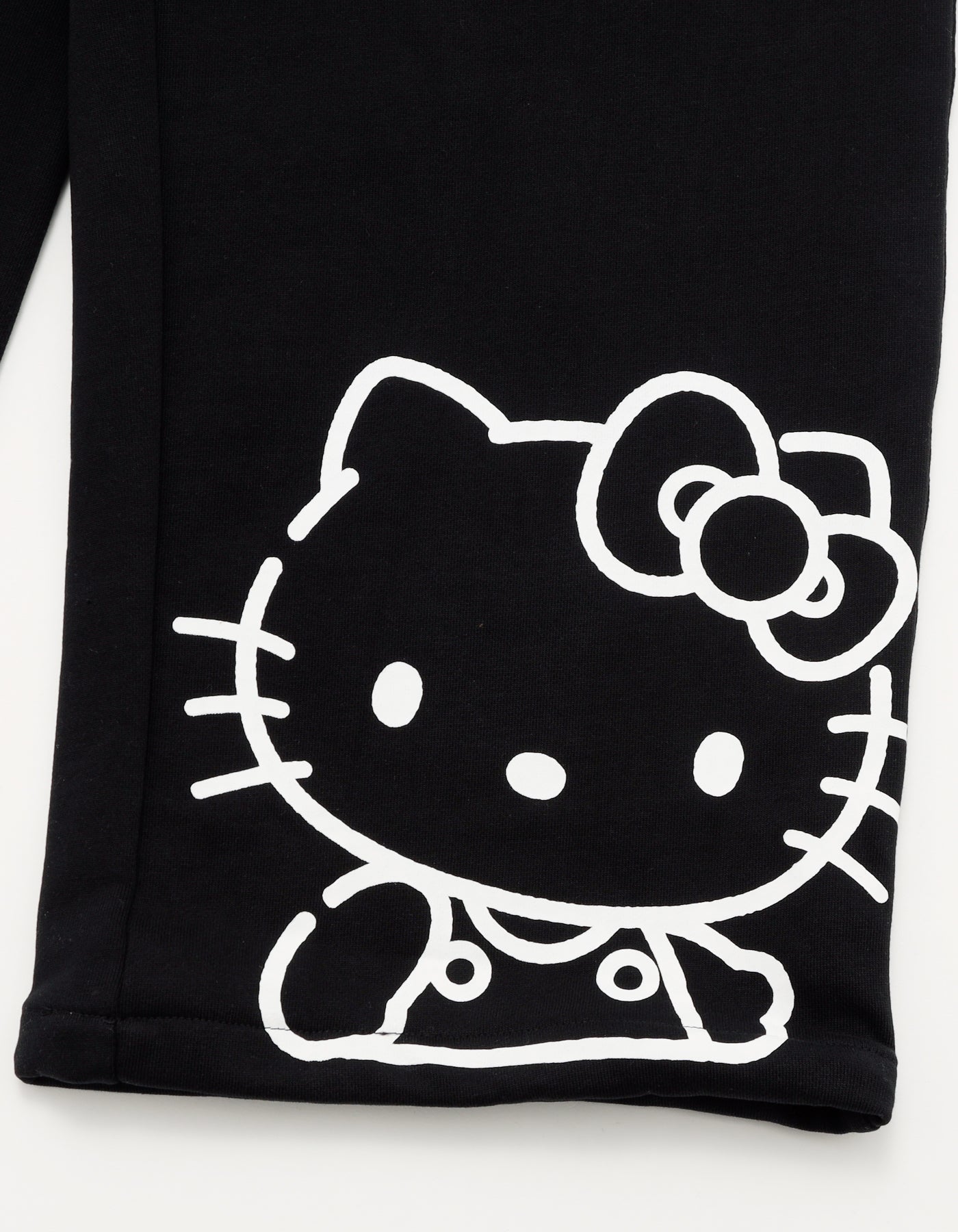 hello kitty x little sunny bite sweat pants / BLACK