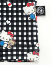Load image into Gallery viewer, hello kitty x little sunny bite print tops / BLACK