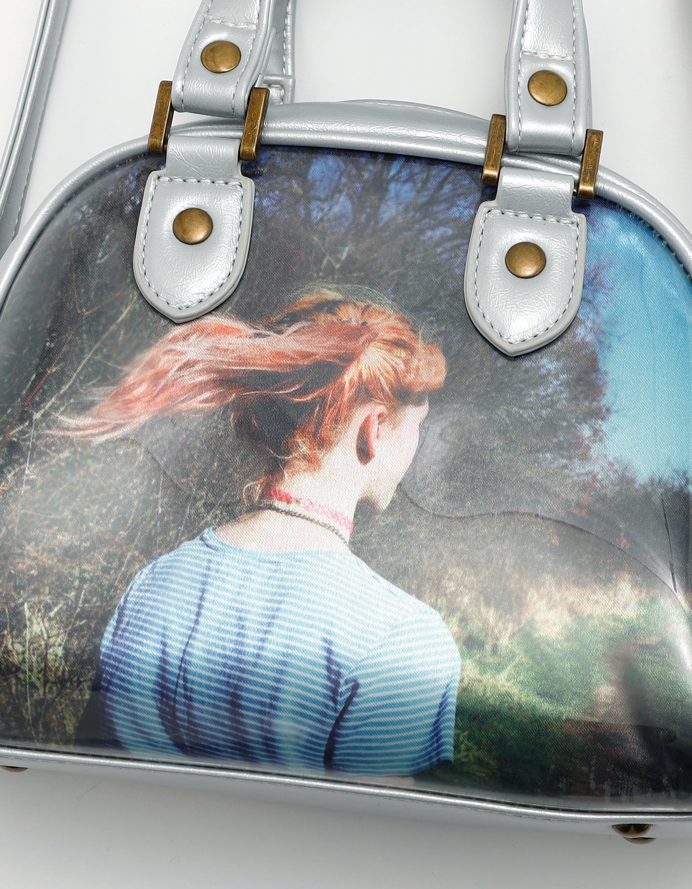 Valerie Phillips x little sunny bite photo bag / SILVER