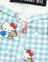 Load image into Gallery viewer, hello kitty x little sunny bite print tops / BLUE