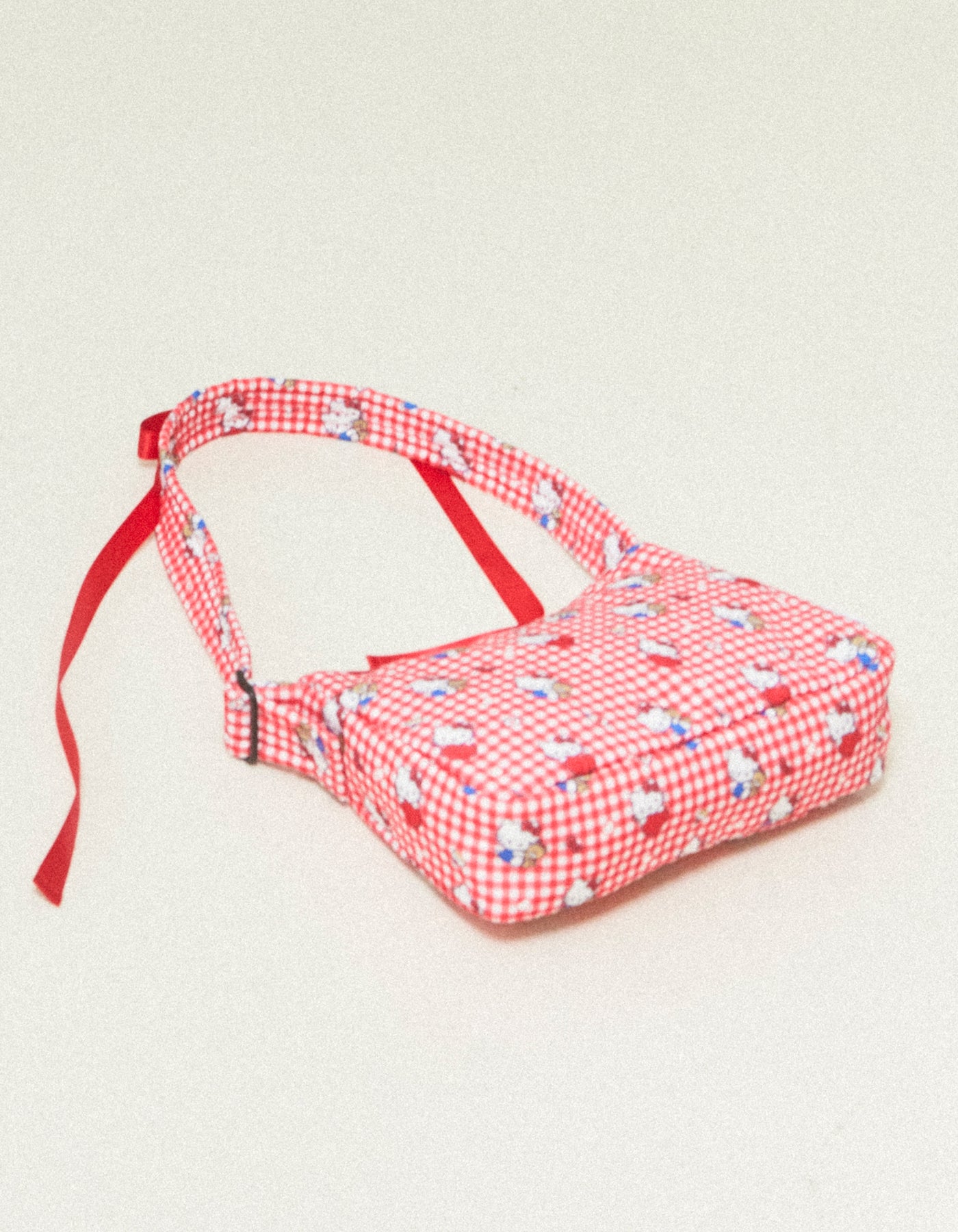 hello kitty x little sunny bite print bag / RED