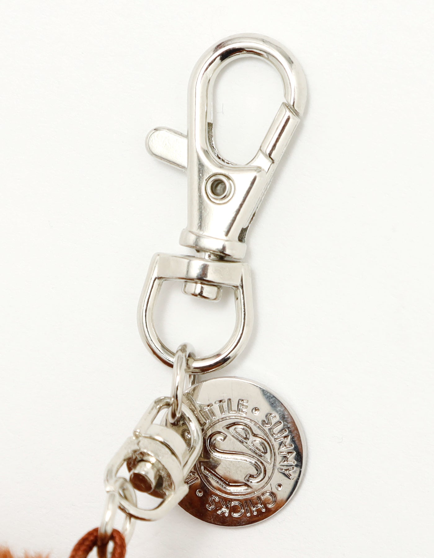 little sunny bear key chain / BROWN