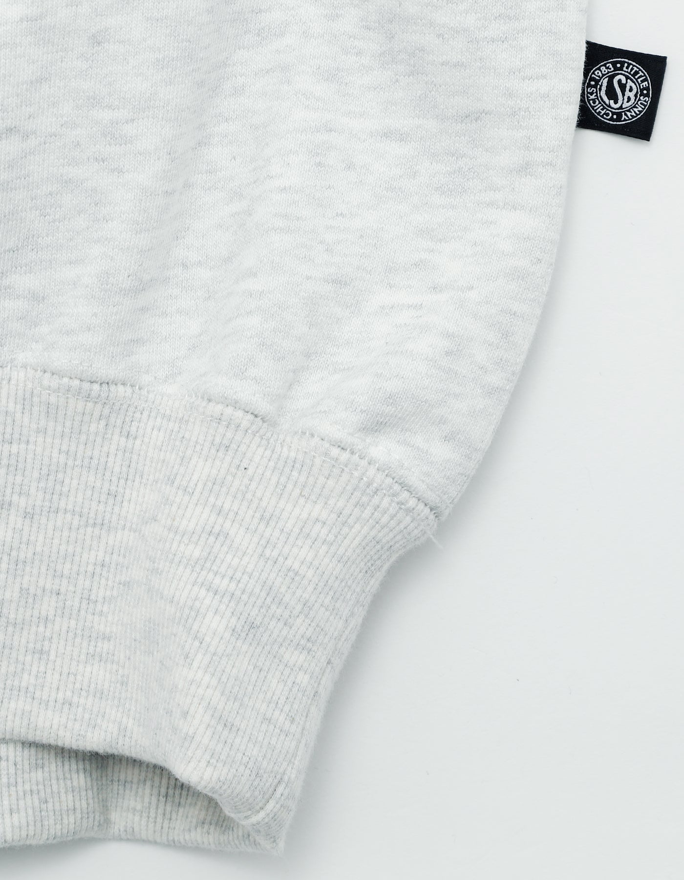 pinocchio sweat top / ASH GRAY