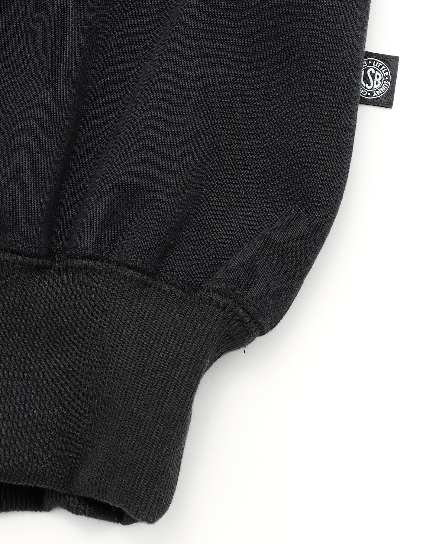 marie sweat top / BLACK