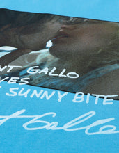 画像をギャラリービューアに読み込む, Vincent Gallo x little sunny bite photo long tee / BLUE