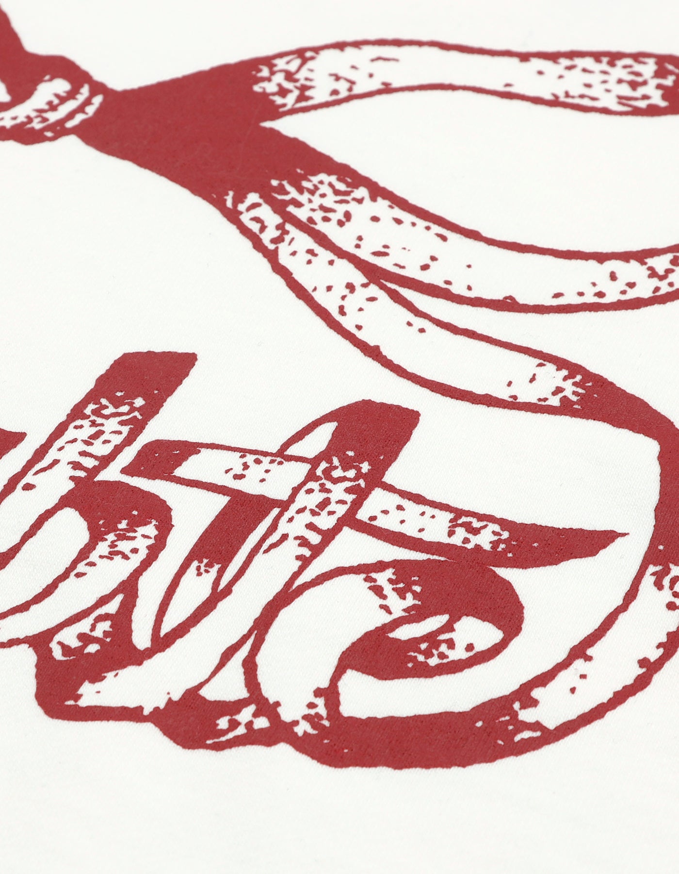 short ribbon sweat hoodie / WHITE