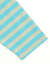 画像をギャラリービューアに読み込む, crazy stripe fake layered long tee / BROWNxBLUE