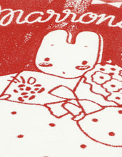 画像をギャラリービューアに読み込む, MARRONCREAM x little sunny bite big tee / WHITE