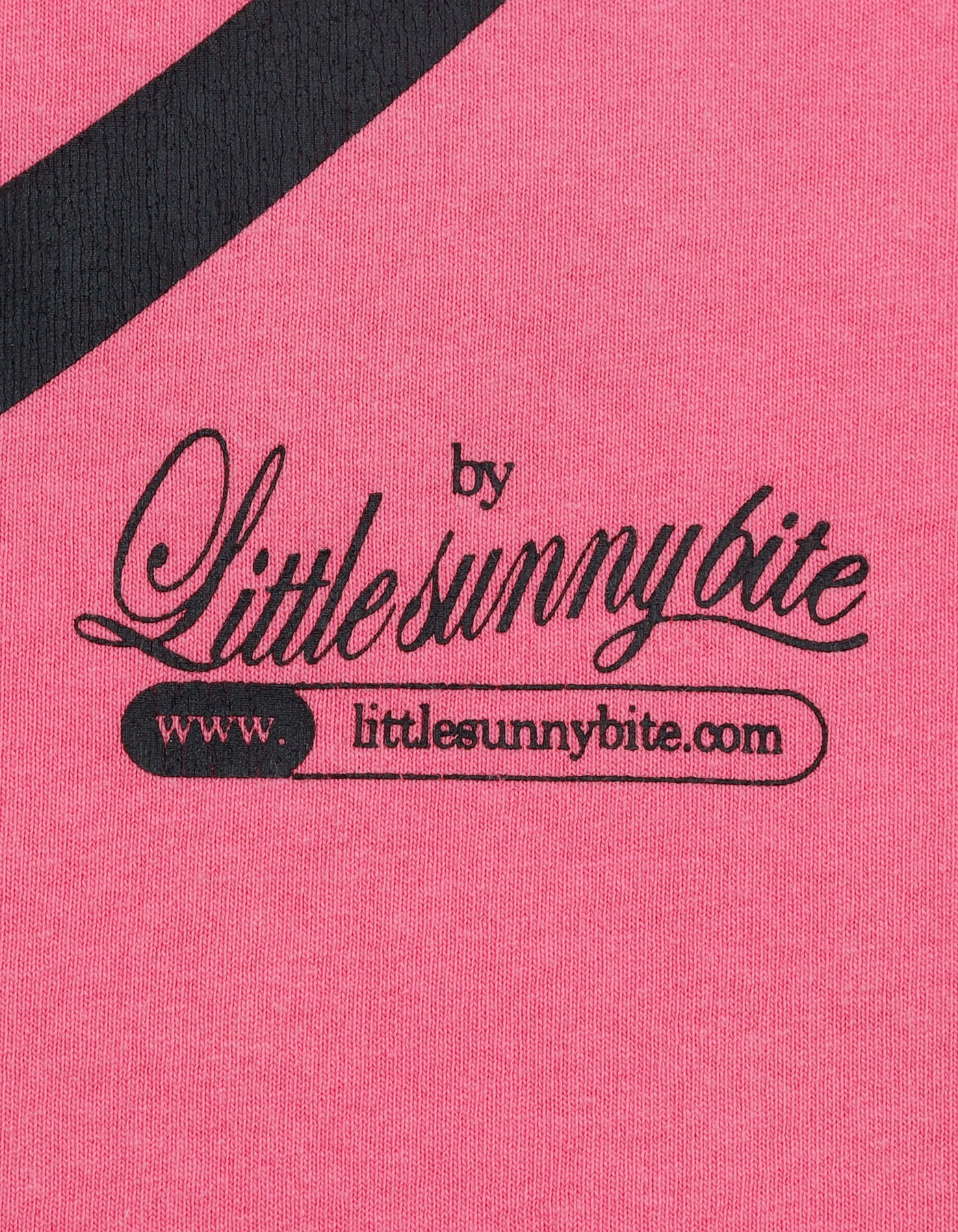 little sunny bite (リトルサニーバイト)NY ♡logo big tee / PINK