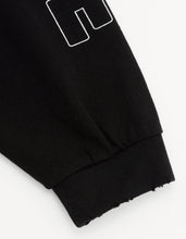 画像をギャラリービューアに読み込む, glitter print long tee / BLACK