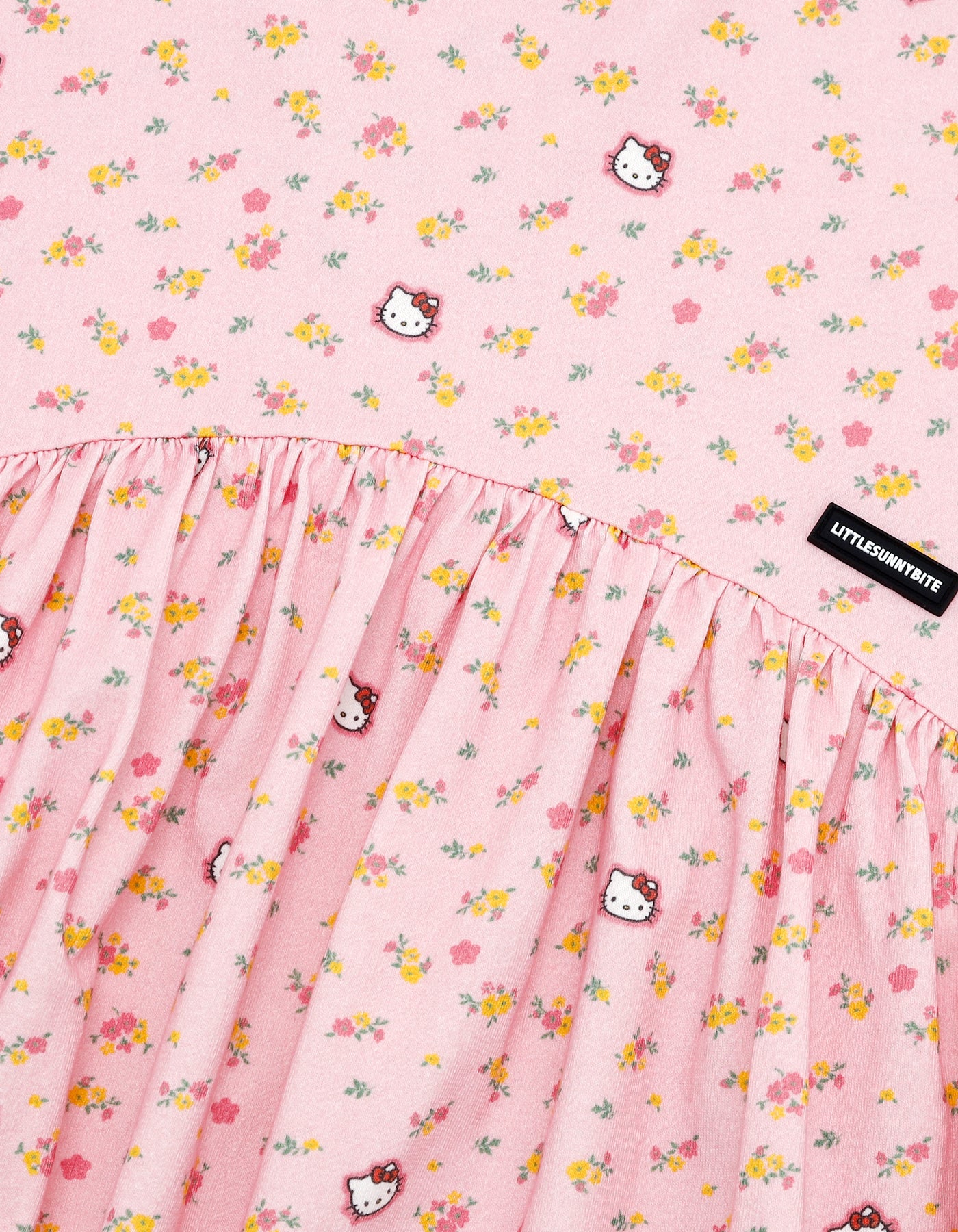 HELLO KITTY x little sunny bite long dress / PINK