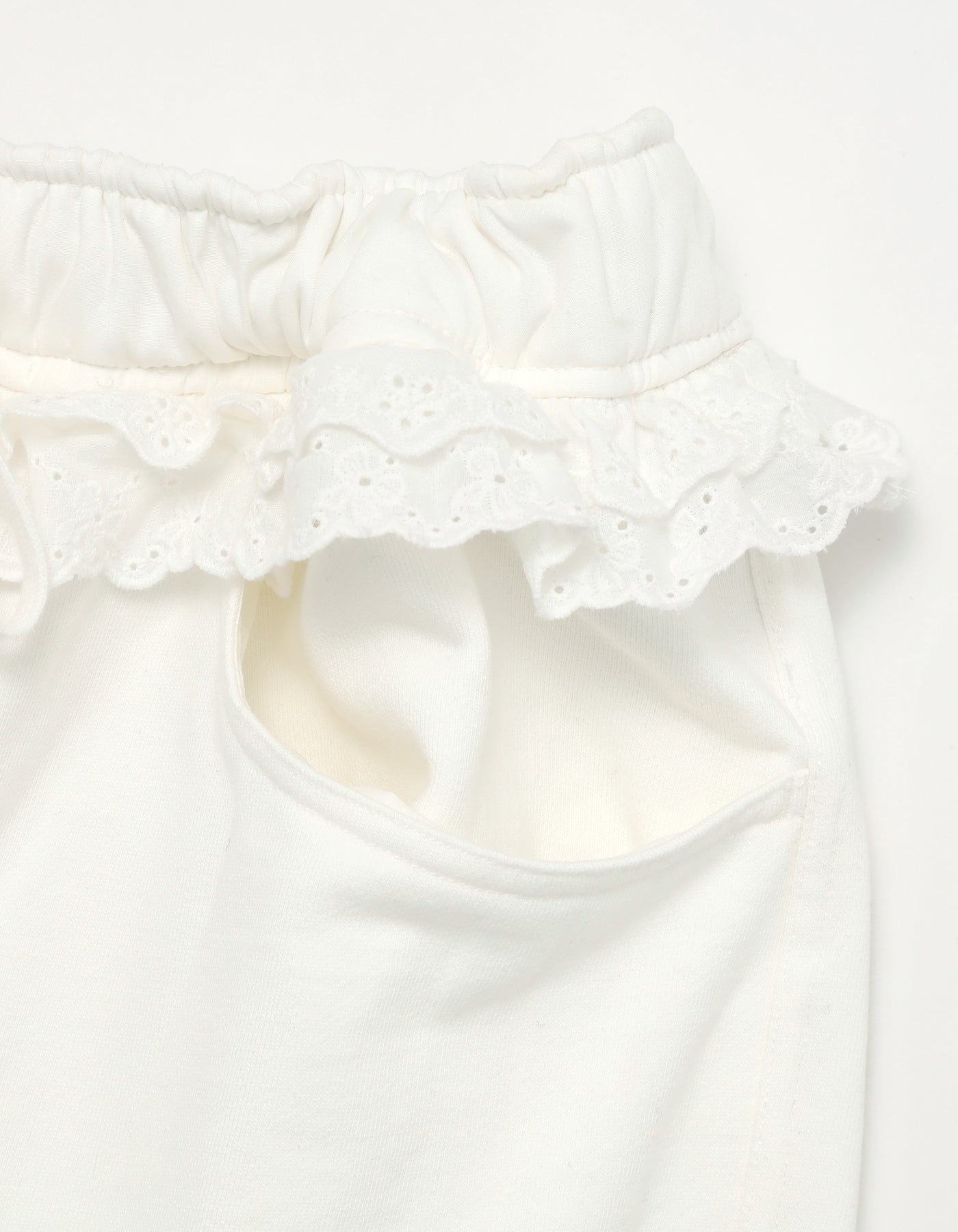 hello kitty x little sunny bite sweat pants / WHITE